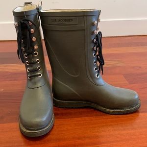 Isle Jacobsen lace up rain boots